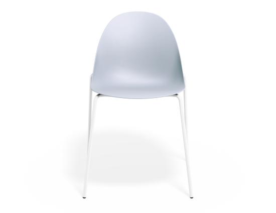 P 4 Pebble Chair Palebluev3seat 4postwhite
