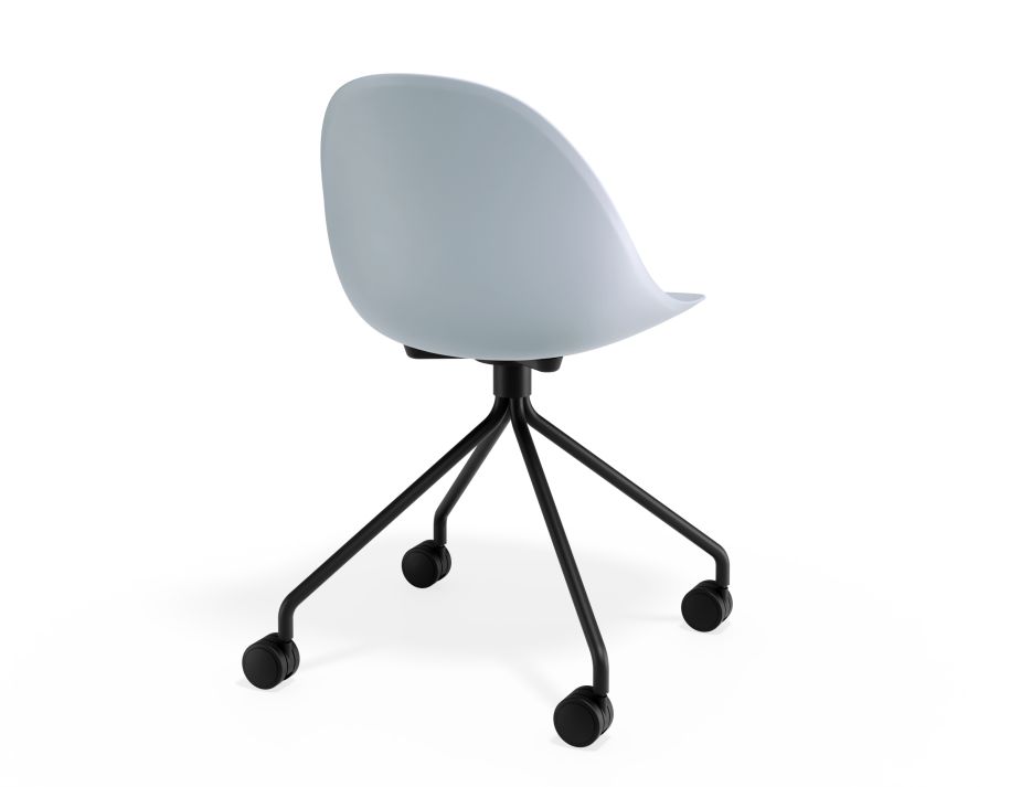 P 2 Pebble Chair Palebluev3seat Pyramidcastors