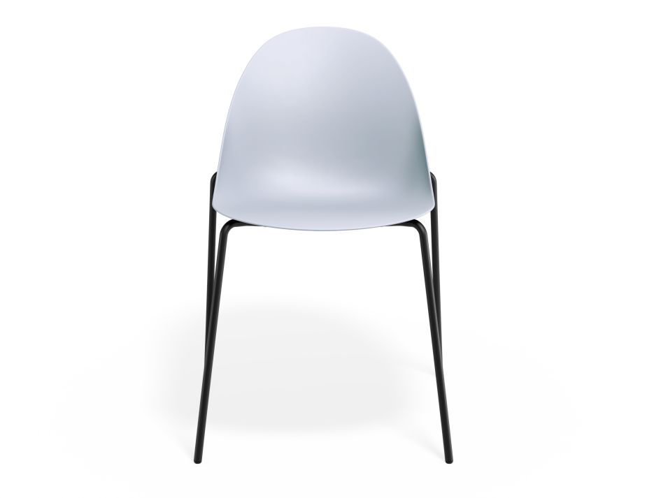 P 4 Pebble Chair Palebluev3seat 4postblack