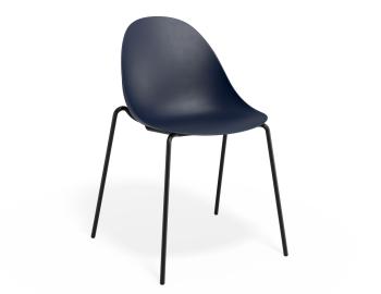 Pebble Navy Blue Dining Chair 