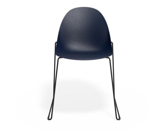 P 4 Pebble Chair Navyseat Sledblack