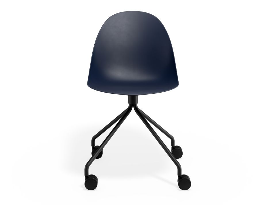 P 4 Pebble Chair Navyseat Pyramidcastors
