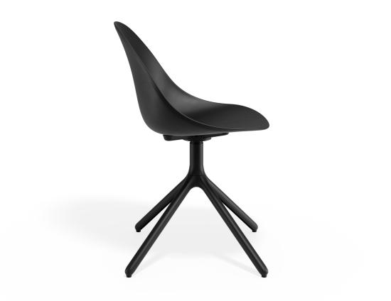 P 3 Pebble Chair Blackseat Swivelbase
