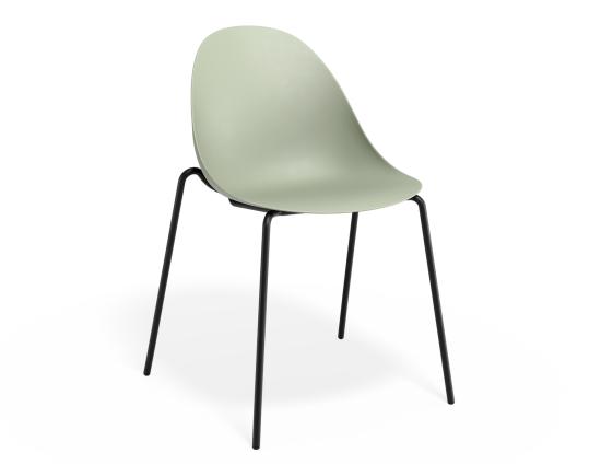 P 1 Pebble Chair Greenseat 4postblack