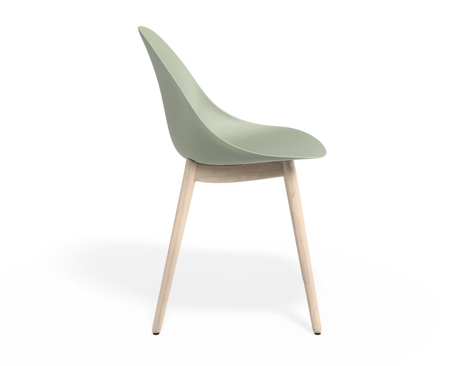 P 3 Pebble Chair Greenseat Beechbase