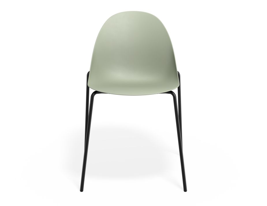 P 4 Pebble Chair Greenseat 4postblack