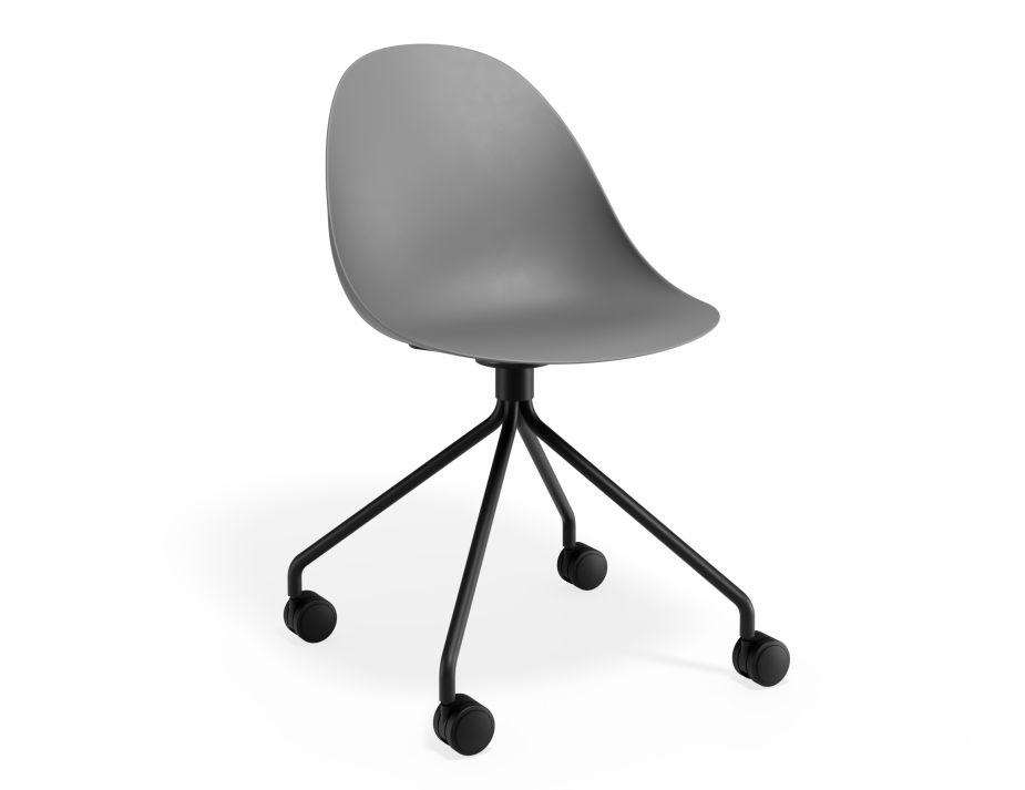 P 1 Pebble Chair Greyseatv2 Pyramidcastors