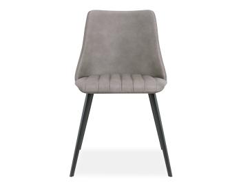Andorra Dining Chair Grey Vintage Vegan Leather