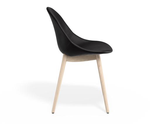 P 3 Pebble Chair Blackpuseat Beechbase