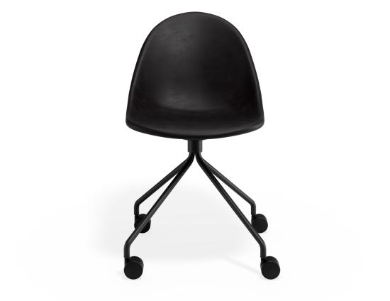 P 4 Pebble Chair Blackpuseat Pyramidcastors