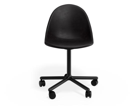 P 4 Pebble Chair Blackpuseat Swivelcastors
