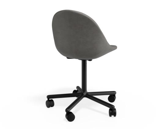 P 2 Pebble Chair Greypuseat Swivelcastors
