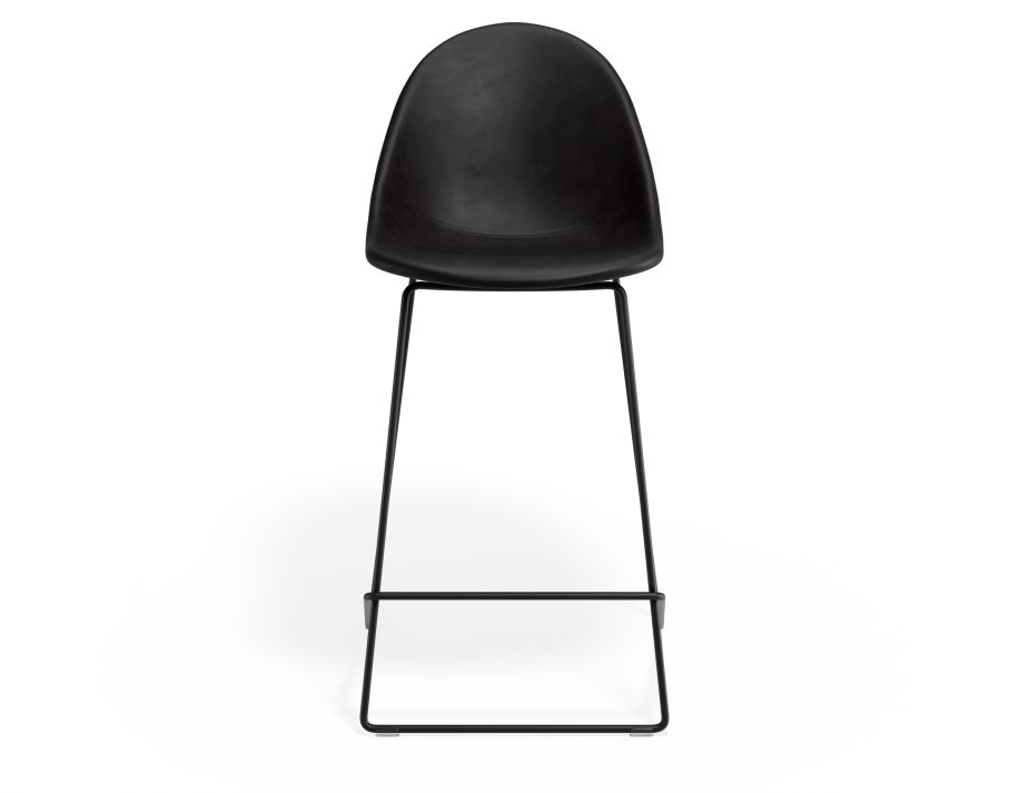 P 4 Pebble Kitchenstool Blackpuseat Blackframe