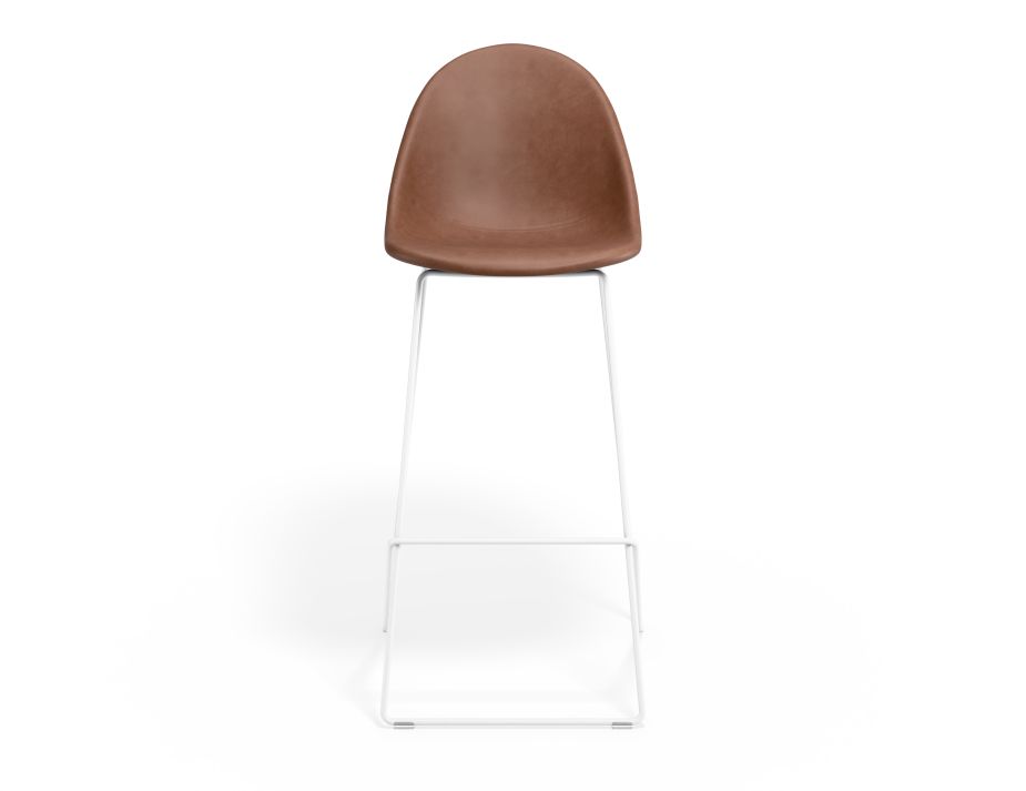 P 4 Pebble Barstool Tanpuseat Whiteframe