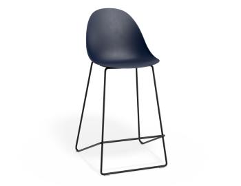 Pebble Navy Bar Stool 