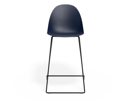 P 4 Pebble Kitchenstool Navyseat Blackframe