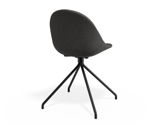 P 2 Pebble Chair Greyfabricseat Pyramidfixed