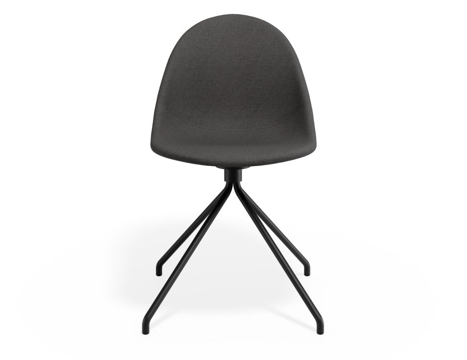 P 4 Pebble Chair Greyfabricseat Pyramidfixed