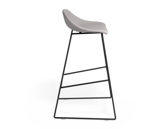 P 3 Pop 75cm Lightgreyfabric Blackframe