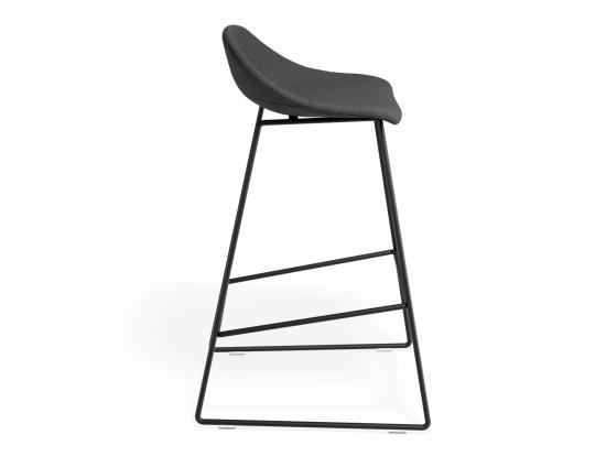 P 3 Pop 65cm Greyfabric Blackframe