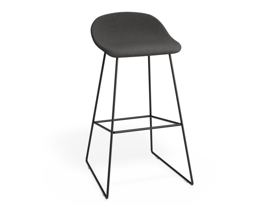 P 1 Pop 75cm Greyfabric Blackframe