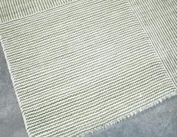 Braid Box Pure Wool Flatweave Rug Sage