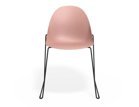 P 4 Pebble Chair Pinkseat Sledblack
