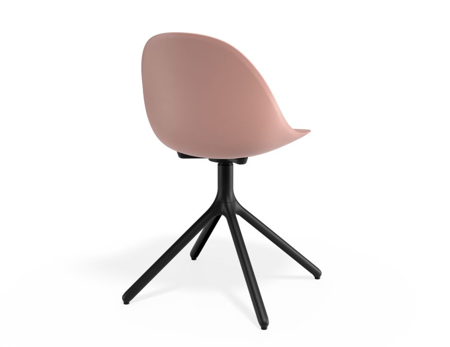 P 2 Pebble Chair Pinkseat Swivelbase