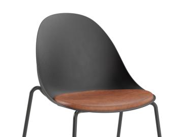 Upholstered Round Seat Pad for Pebble