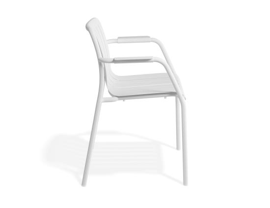 P 3 Roku Armchair White