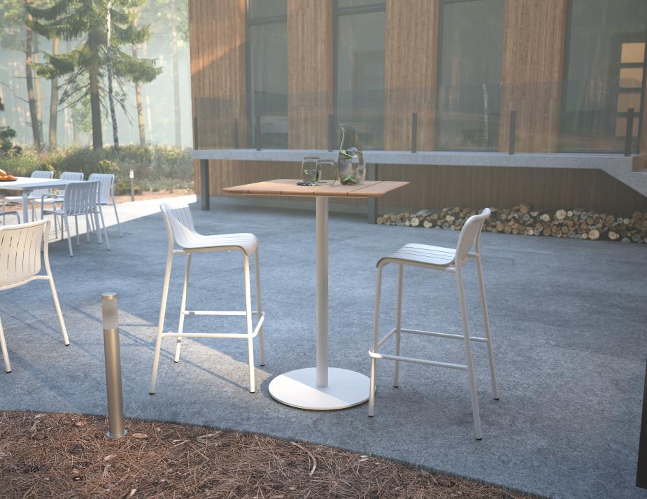 L 2 Roku Barset Teakwhite