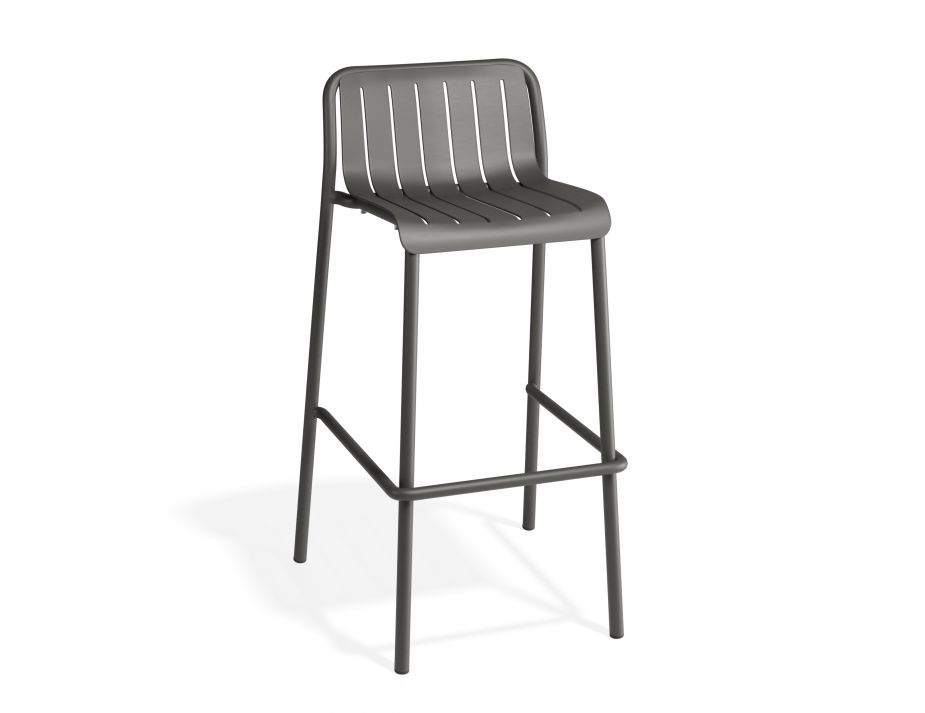 P 1 Roku Barstool Charcoal