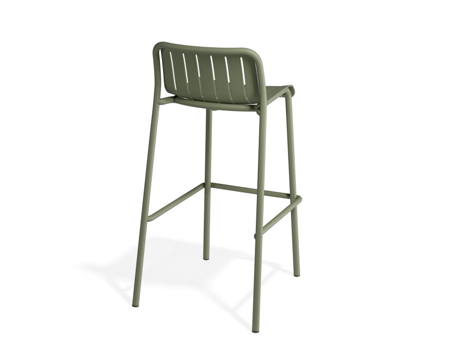 P 2 Roku Barstool Green