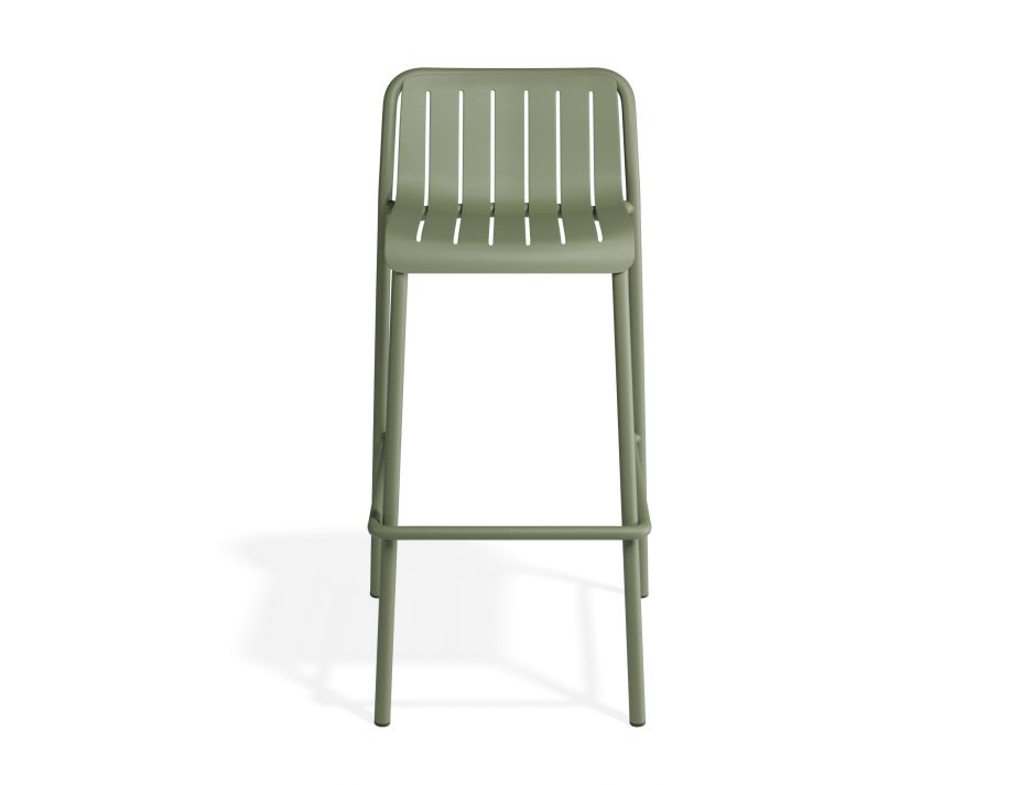 P 4 Roku Barstool Green