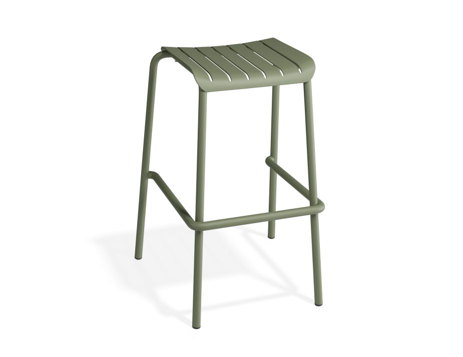 P 1 Roku Backlessbarstool Green