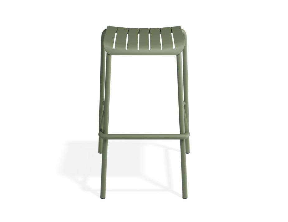 P 4 Roku Backlessbarstool Green