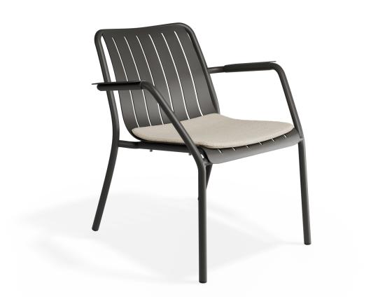 P 1 Roku Loungechair Husk Charcoal