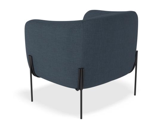 Belle Midnight Blue Armchair 
