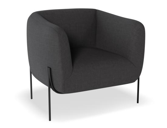 Belle Storm Grey Armchair 