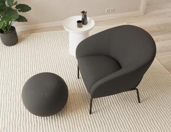 Solace Storm Grey Armchair
