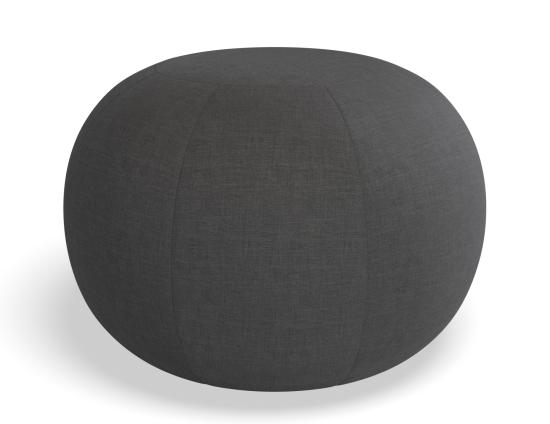 Ronde Pouf Large in Storm Grey