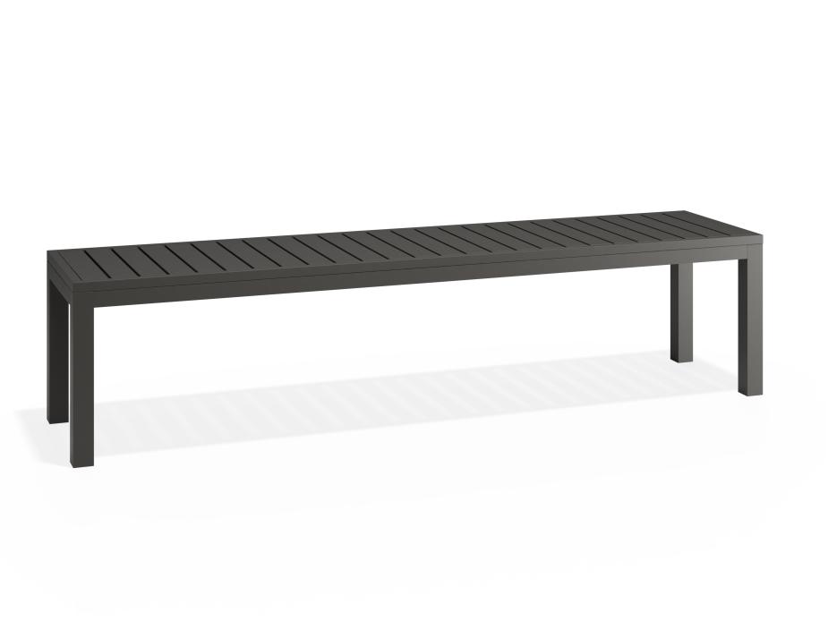 P 1 Halki Bench 190 Charcoal