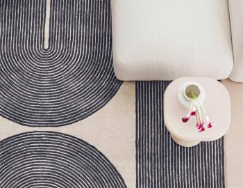 Viper Handtufted Rug Ink