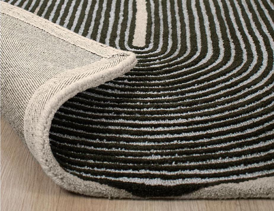 C145167303 Rug Collection Viper Rug Olive Detail 01