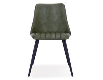 Andorra Dining Chair Green Vintage Vegan Leather
