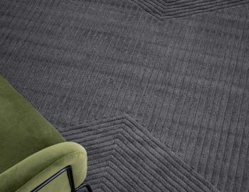 Elm Handloomed Rug Ink