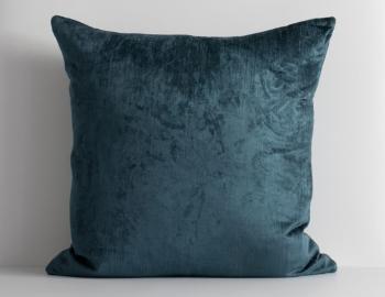 Bromley Cushion With Feather Inner - Adriatic