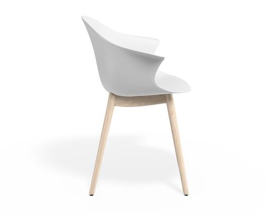 P 3 Pebble Armchair Whiteseat Beechbase