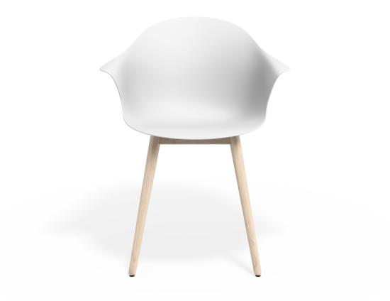 P 4 Pebble Armchair Whiteseat Beechbase