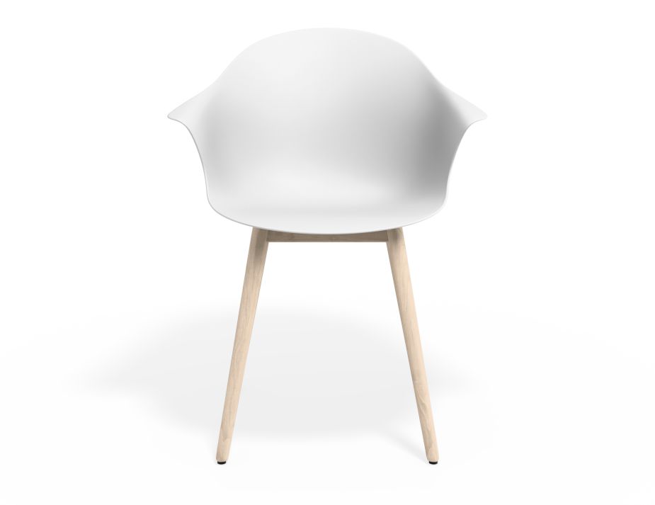 P 4 Pebble Armchair Whiteseat Beechbase